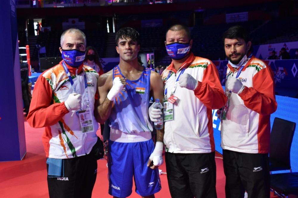 The Weekend Leader - Men's World Boxing Championships: Akash secures first medal for India